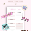 Tres Chic Studio Co | Weekly Planner Printable